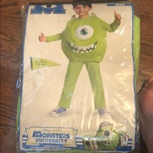 Monsters Inc - Mike costume. Size 4-6